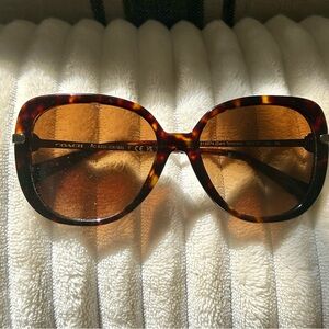 Coach Dark Tortoise Sunglasses